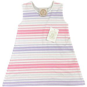 NWT The Beaufort Bonnet Company TBBC Striped Polly Play Dress Size 2T